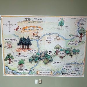 Winnie the Pooh 7x5FT 100 Acre Woods Backdrop Kids Baby Party Photo Background